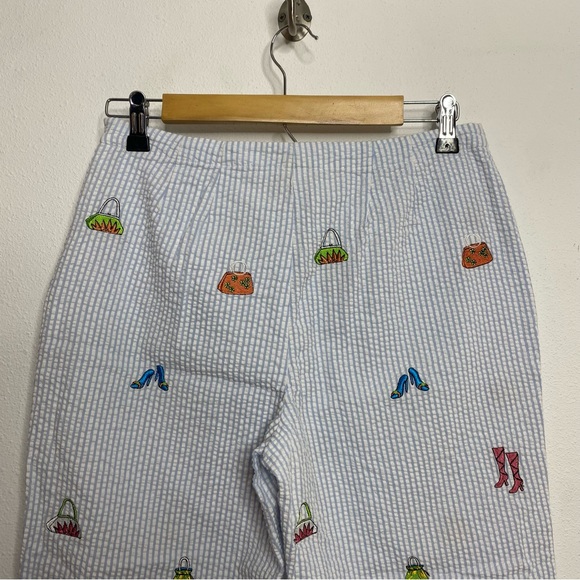 Signatures by Richard Malcolm Seer Sucker Culottes - Picture 8 of 9